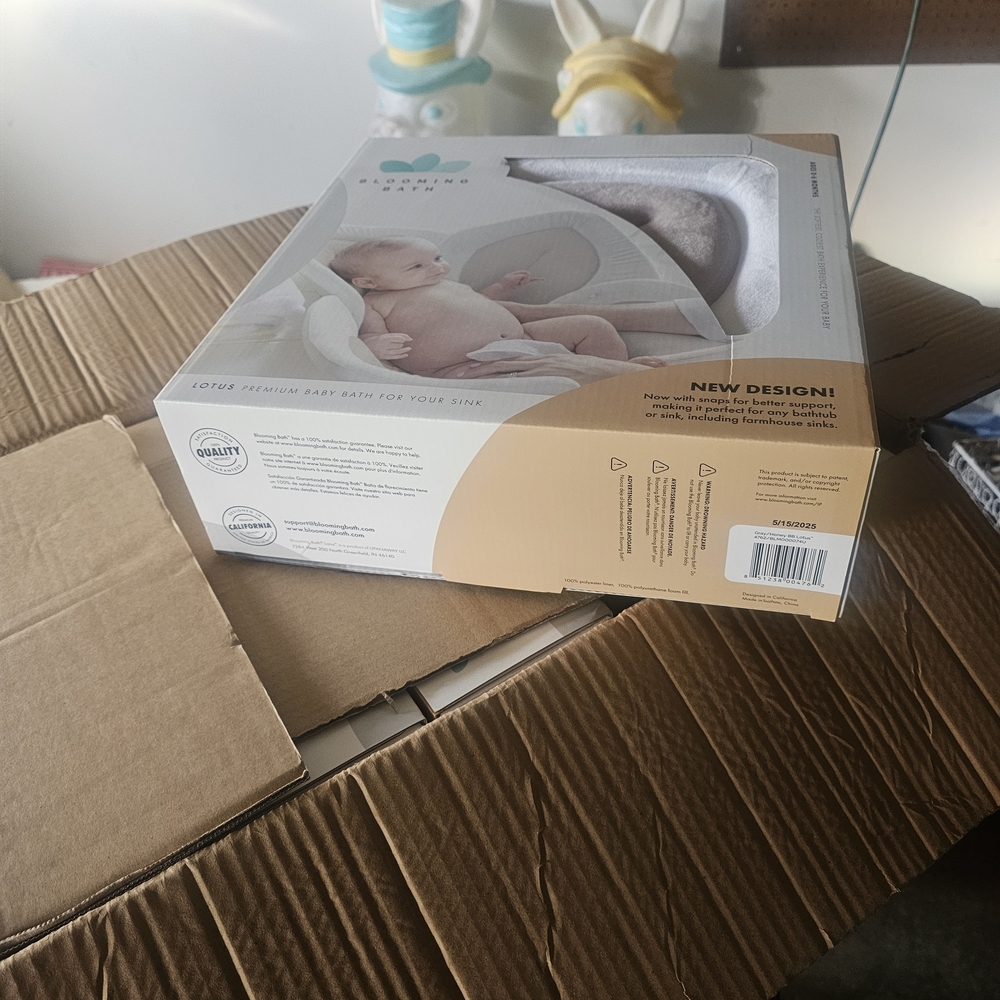 Lotus Baby Mattress Cover - Soft Gray